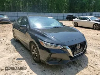 2021 Nissan Sentra SV with VIN 3N1AB8CV7MY221064, listed as a Copart auction lot 57504025 with 112,924 mi miles and Salvage title. Bid and sale history available at DreamBid. Image 13.
