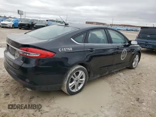 2018 Ford Fusion SE with VIN 3FA6P0H77JR249409, listed as a Copart auction lot 45143645 with 125,546 mi miles and Clean Title. Bid and sale history available at carsss.com. Image 3.