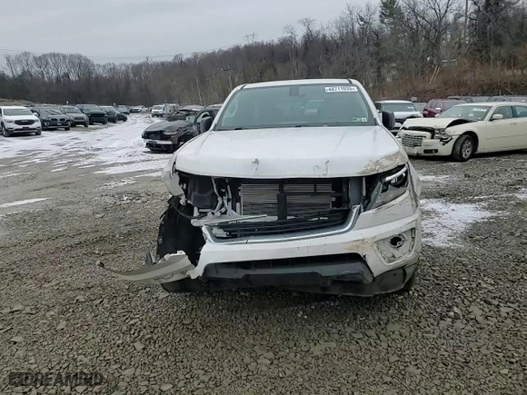 2020 Chevrolet Colorado 4WD Work Truck with VIN 1GCHTBEN1L1115652, listed as a Copart auction lot 44711035 with 14,861 mi miles and Salvage Title. Bid and sale history available at carsss.com. Image 10.