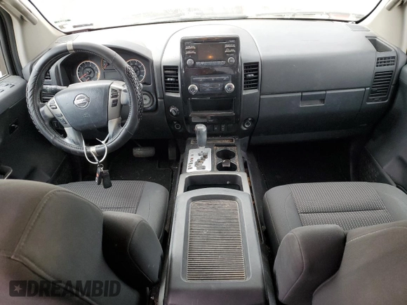 2013 Nissan Titan S with VIN 1N6AA0EC6DN314617, listed as a Copart auction lot 75686254 with 173,473 mi miles and Salvage Title. Bid and sale history available at DreamBid. Image 8.