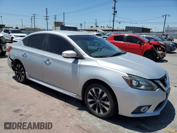 2017 Nissan Sentra S with VIN 3N1AB7AP2HY246474, listed as a Copart auction lot 60078155 with 126,524 mi miles and Salvage title. Bid and sale history available at DreamBid. Image 4.
