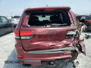 2018 Jeep Grand Cherokee Overland with VIN 1C4RJFCG5JC338137, listed as a Copart auction lot 58008915 with 89,481 mi miles and Salvage title. Bid and sale history available at DreamBid. Image 6.