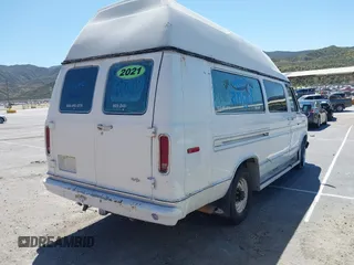 1985 Ford Econoline Cargo with VIN 1FBHS31L3FHA83624, listed as a IAAI auction lot 41987555 with 2,242 mi miles and . Bid and sale history available at DreamBid. Image 4.
