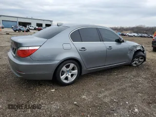 2008 BMW 5 Series 535i with VIN WBANW13508CN56172, listed as a Copart auction lot 50490425 with Not Provided miles and Salvage Title. Bid and sale history available at carsss.com. Image 3.