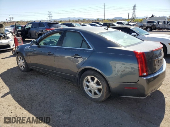 2008 Cadillac CTS RWD w/1SA with VIN 1G6DF577680179448, listed as a Copart auction lot 54250385 with 0 mi miles and Clean Title. Bid and sale history available at carsss.com. Image 2.