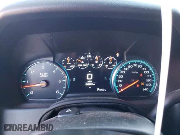 2019 Chevrolet Suburban Premier with VIN 1GNSKJKJ1KR151983, listed as a Copart auction lot 68709074 with 86,611 mi miles and Salvage Title. Bid and sale history available at DreamBid. Image 9.