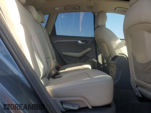 2012 Audi Q5 3.2L Premium Plus with VIN WA1DKAFP7CA013343, listed as a Copart auction lot 87976515 with 0 mi miles and Clean Title. Bid and sale history available at carsss.com. Image 11.