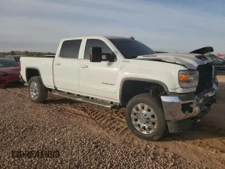 2018 GMC Sierra 2500HD Denali with VIN 1GT12SEY2JF255322, listed as a Copart auction lot 84299244 with 120,489 mi miles and Salvage Title. Bid and sale history available at carsss.com. Image 4.