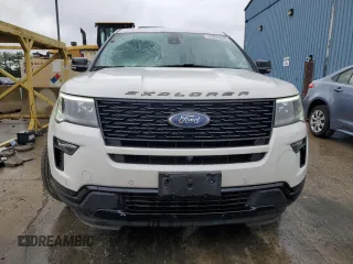 2019 Ford Explorer Sport with VIN 1FM5K8GT0KGA01993, listed as a Copart auction lot 57974275 with 54,774 mi miles and Salvage title. Bid and sale history available at DreamBid. Image 5.