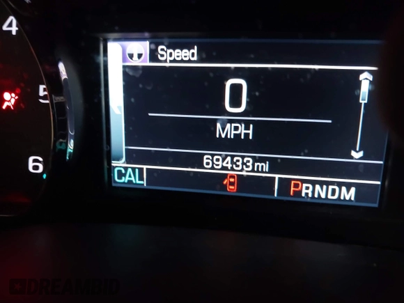 2016 Chevrolet Silverado 1500 LTZ with VIN 1GCVKSECXGZ153375, listed as a IAAI auction lot 39588079 with 69,433 mi miles. Bid and sale history available at carsss.com. Image 15.