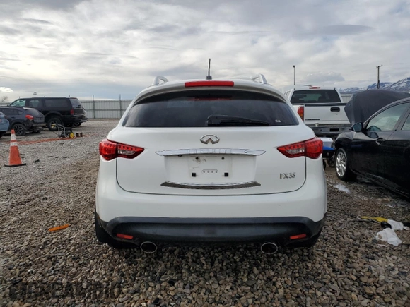 2009 Infiniti FX with VIN JNRAS18W89M150439, listed as a Copart auction lot 46363434 with 144,333 mi miles and Salvage title. Bid and sale history available at DreamBid. Image 6.
