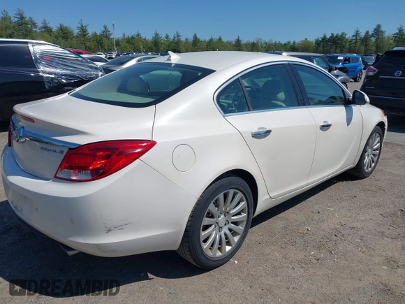 2013 Buick Regal Turbo Premium 1 with VIN 2G4GS5EVXD9249455, listed as a IAAI auction lot 42230578 with 67,116 mi miles and . Bid and sale history available at DreamBid. Image 4.