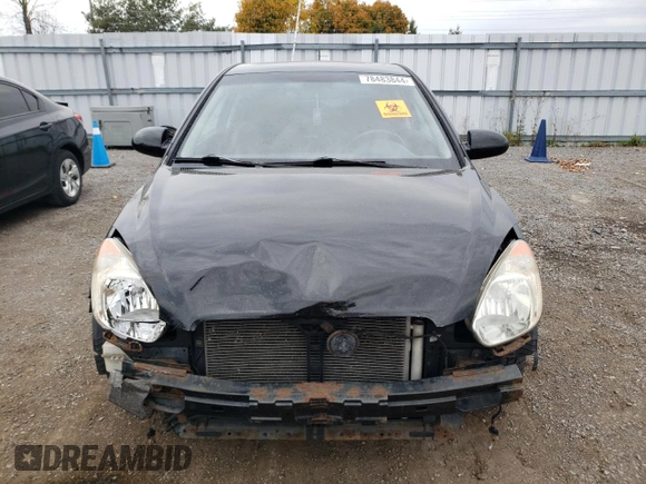 2009 Hyundai Accent Man L with VIN KMHCN35C49U108982, listed as a Copart auction lot 78483844 with 205,527 mi miles and Clean Title. Bid and sale history available at carsss.com. Image 5.