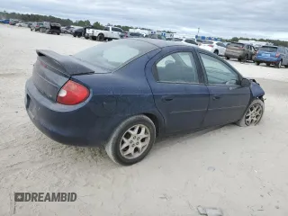2002 Dodge Neon SE with VIN 1B3ES46C02D501704, listed as a Copart auction lot 83476794 with 187,860 mi miles and Salvage Title. Bid and sale history available at carsss.com. Image 3.