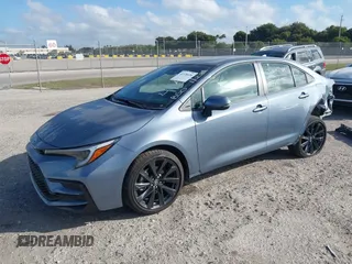 2025 Toyota Corolla SE with VIN 5YFS4MCE7SP224158, listed as a IAAI auction lot 41570536 with 2,886 mi miles. Bid and sale history available at carsss.com. Image 21.