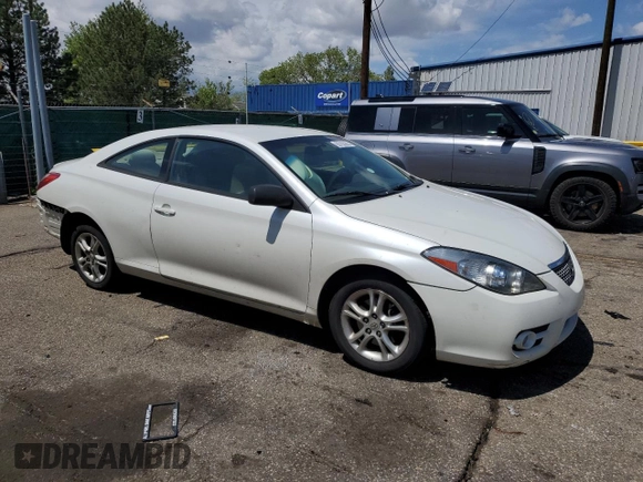 2007 Toyota Solara SE with VIN 4T1CE30P87U753836, listed as a Copart auction lot 55793955 with 203,152 mi miles and Salvage title. Bid and sale history available at DreamBid. Image 4.