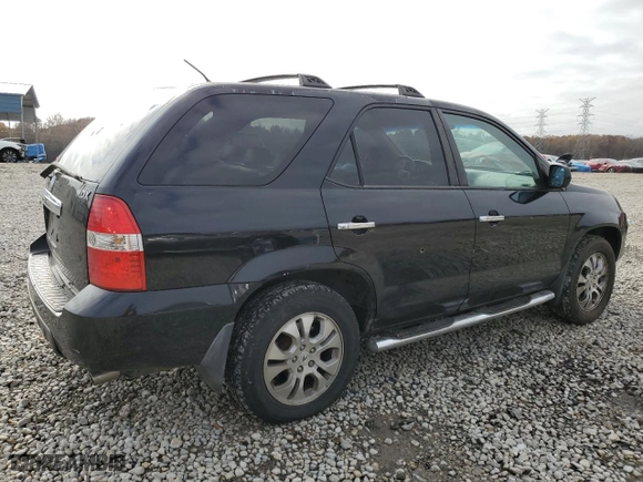 2003 Acura MDX Touring Pkg RES w/Navigation System with VIN 2HNYD18913H538149, listed as a Copart auction lot 46732705 with 203,168 mi miles and Salvage Title. Bid and sale history available at carsss.com. Image 3.