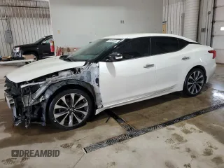 2016 Nissan Maxima S z VIN 1N4AA6AP7GC387631, wystawiony jako Copart lot #58959455 z przebiegiem 84 045 mil mil oraz Szkoda całkowita • Salvage title. Historia ofert i sprzedaży dostępna na DreamBid. Obrazek 1.