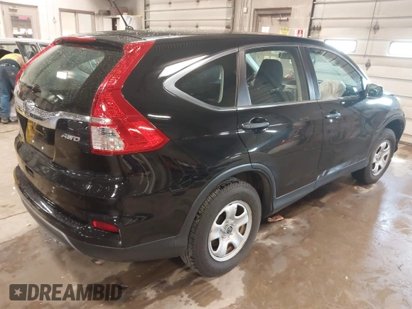 2016 Honda CR-V LX with VIN 5J6RM4H36GL058103, listed as a IAAI auction lot 42038552 with 106,868 mi miles. Bid and sale history available at carsss.com. Image 4.