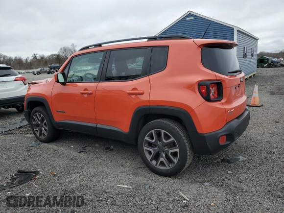 2016 Jeep Renegade Latitude with VIN ZACCJBBT4GPC50388, listed as a Copart auction lot 49911805 with 111,736 mi miles and Salvage Title. Bid and sale history available at DreamBid. Image 2.