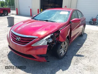 2013 Hyundai Sonata GLS with VIN 5NPEB4AC2DH741372, listed as a IAAI auction lot 42141637 with 213,493 mi miles and . Bid and sale history available at carsss.com. Image 6.