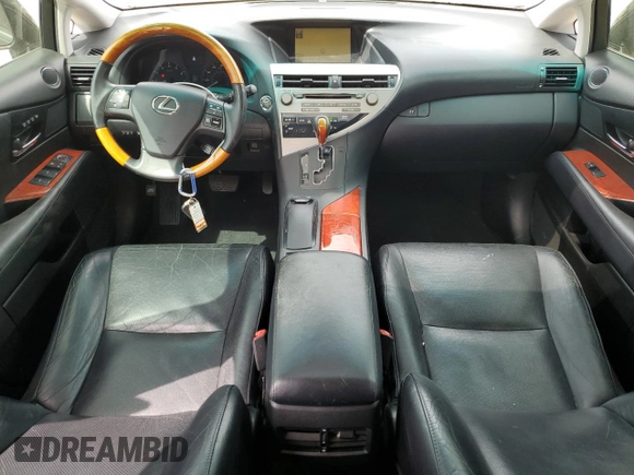 2010 Lexus RX 350 with VIN 2T2ZK1BA1AC017776, listed as a Copart auction lot 51589025 with 156,532 mi miles and Salvage Title. Bid and sale history available at DreamBid. Image 8.