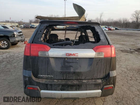 2010 GMC Terrain SLT-2 with VIN 2CTALHEW6A6301618, listed as a Copart auction lot 48771845 with Not Provided miles and Clean Title. Bid and sale history available at carsss.com. Image 6.