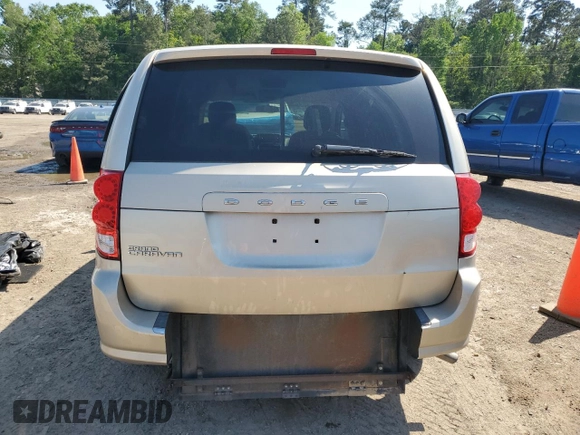 2013 Dodge Grand Caravan SXT with VIN 2C4RDGCG0DR639634, listed as a Copart auction lot 52548075 with 27,799 mi miles and Salvage Title. Bid and sale history available at DreamBid. Image 6.