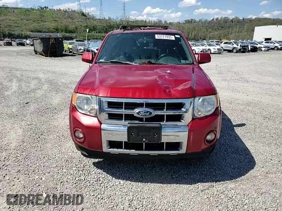 2012 Ford Escape Limited with VIN 1FMCU9EG1CKC41954, listed as a Copart auction lot 53721935 with 135,086 mi miles and Salvage Title. Bid and sale history available at carsss.com. Image 14.