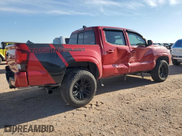 2022 Toyota Tacoma SR z VIN 3TMCZ5AN0NM464534, wystawiony jako Copart lot #55785945 z przebiegiem 31 785 mil mil oraz Szkoda całkowita • Salvage title. Historia ofert i sprzedaży dostępna na DreamBid. Obrazek 3.