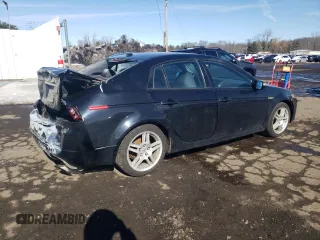 2008 Acura TL with VIN 19UUA66218A013356, listed as a Copart auction lot 45976775 with 71,333 mi miles and Salvage Title. Bid and sale history available at carsss.com. Image 3.