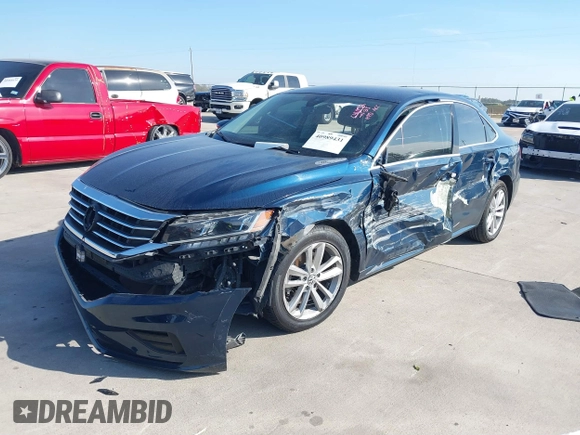 2020 Volkswagen Passat SE with VIN 1VWSA7A33LC009556, listed as a IAAI auction lot 40989431 with 96,540 mi miles and . Bid and sale history available at DreamBid. Image 17.