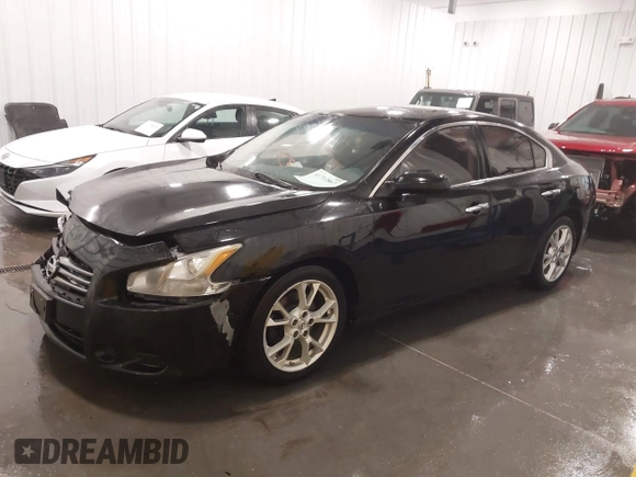 2014 Nissan Maxima S with VIN 1N4AA5AP7EC442232, listed as a IAAI auction lot 41712867 with 120,605 mi miles and . Bid and sale history available at DreamBid. Image 20.