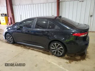 2022 Toyota Corolla SE with VIN JTDS4MCE9NJ097146, listed as a Copart auction lot 51143675 with 81,247 mi miles and Salvage Title. Bid and sale history available at DreamBid. Image 2.