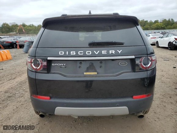 2017 Land Rover Discovery Sport HSE Luxury with VIN SALCT2BG2HH691404, listed as a Copart auction lot 72558014 with 76,504 mi miles and Salvage Title. Bid and sale history available at carsss.com. Image 6.