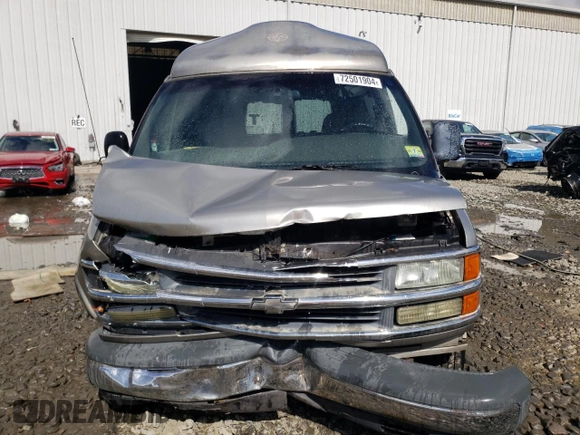 2002 Chevrolet Express z VIN 1GBFG15R521239354, wystawiony jako Copart lot #72501904 z przebiegiem 192 094 mil mil oraz Szkoda całkowita • Salvage title. Historia ofert i sprzedaży dostępna na DreamBid. Obrazek 5.