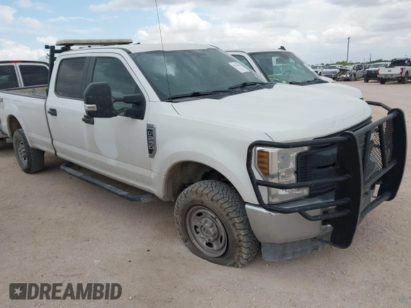 2019 Ford F-250 XL with VIN 1FT7W2B68KEE64279, listed as a IAAI auction lot 42523550 with 296,849 mi miles and . Bid and sale history available at DreamBid. Image 1.