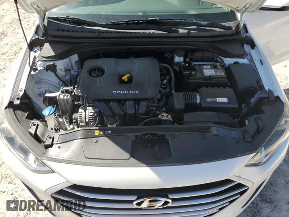 2018 Hyundai Elantra SEL with VIN 5NPD84LF0JH344272, listed as a Copart auction lot 50143465 with 36,341 mi miles and Salvage Title. Bid and sale history available at DreamBid. Image 11.