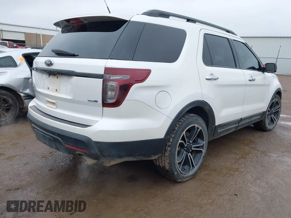 2014 Ford Explorer Sport z VIN 1FM5K8GT3EGB49107, wystawiony jako IAAI lot #41400418 z przebiegiem 150 755 mil mil oraz . Historia ofert i sprzedaży dostępna na DreamBid. Obrazek 4.