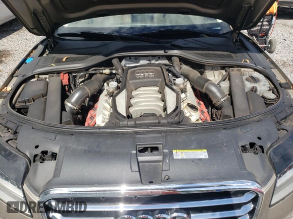 2012 Audi A8 L with VIN WAURVAFD3CN024063, listed as a Copart auction lot 81508834 with 92,002 mi miles and Salvage Title. Bid and sale history available at carsss.com. Image 11.