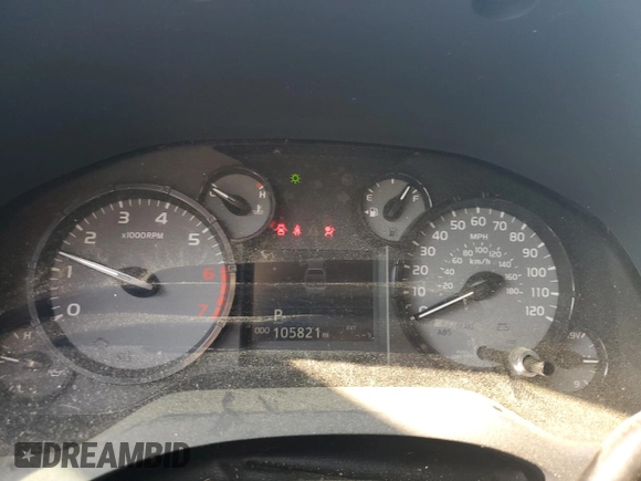 2016 Toyota Tundra SR z VIN 5TFRM5F15GX104090, wystawiony jako Copart lot #55453575 z przebiegiem 105 821 mil mil oraz Szkoda całkowita • Salvage title. Historia ofert i sprzedaży dostępna na DreamBid. Obrazek 9.
