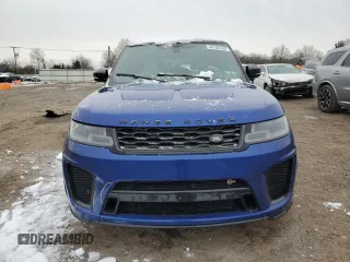 2021 Land Rover Range Rover Sport SVR z VIN SALWZ2RE9MA772872, wystawiony jako Copart lot #44192245 z przebiegiem 68 761 mil mil oraz Szkoda całkowita • Salvage title. Historia ofert i sprzedaży dostępna na DreamBid. Obrazek 5.