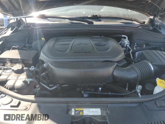 2020 Dodge Durango GT with VIN 1C4RDJDG2LC395066, listed as a Copart auction lot 58250105 with 93,438 mi miles and Salvage title. Bid and sale history available at DreamBid. Image 12.