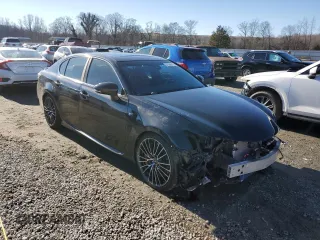 2016 Lexus GS F F with VIN JTHBP1BL5GA000497, listed as a Copart auction lot 87638915 with 43,939 mi miles and Salvage Title. Bid and sale history available at DreamBid. Image 4.