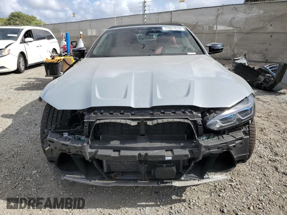 2023 BMW M4 Competition xDrive with VIN WBS33BA08PCL36057, listed as a Copart auction lot 77821614 with 34,074 mi miles and Salvage Title. Bid and sale history available at carsss.com. Image 5.