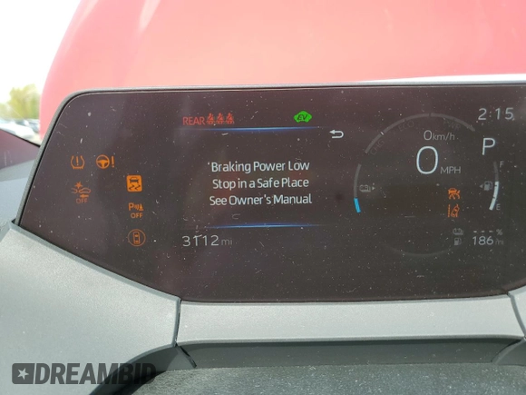 2024 Toyota Prius SE z VIN JTDACACU8R3034408, wystawiony jako Copart lot #52446395 z przebiegiem 3 112 mil mil oraz Szkoda całkowita • Salvage title. Historia ofert i sprzedaży dostępna na DreamBid. Obrazek 9.