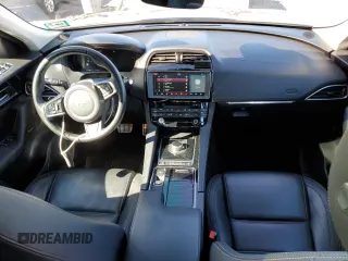 2019 Jaguar F-Pace 25t Prestige with VIN SADCK2FX5KA351866, listed as a Copart auction lot 50012205 with 51,464 mi miles and Salvage Title. Bid and sale history available at DreamBid. Image 8.