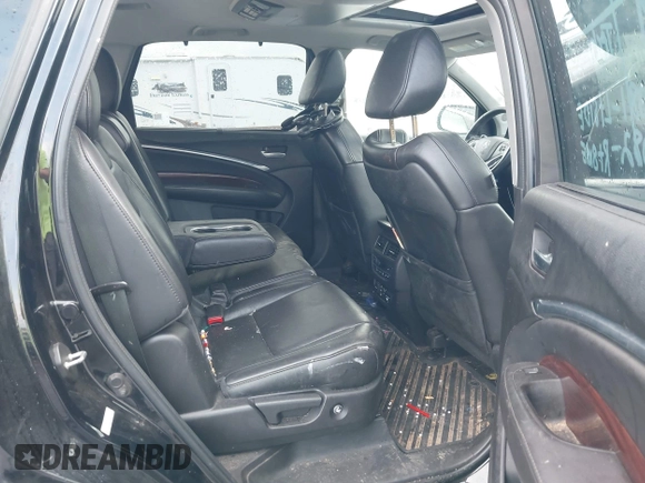 2015 Acura MDX Advance/Entertainment Pkg with VIN 5FRYD4H82FB002205, listed as a IAAI auction lot 42076335 with 167,426 mi miles. Bid and sale history available at carsss.com. Image 8.