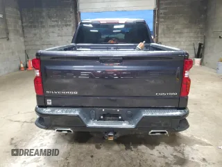 2022 Chevrolet Silverado 1500 Custom Trail Boss with VIN 3GCPDCED9NG673954, listed as a Copart auction lot 84696954 with 31,744 mi miles and Salvage Title. Bid and sale history available at DreamBid. Image 6.