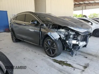 2023 Infiniti QX55 Luxe with VIN 3PCAJ5JR4PF123016, listed as a Copart auction lot 58630185 with 12,488 mi miles and Salvage title. Bid and sale history available at DreamBid. Image 4.